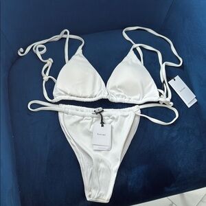 White Bikini Set by